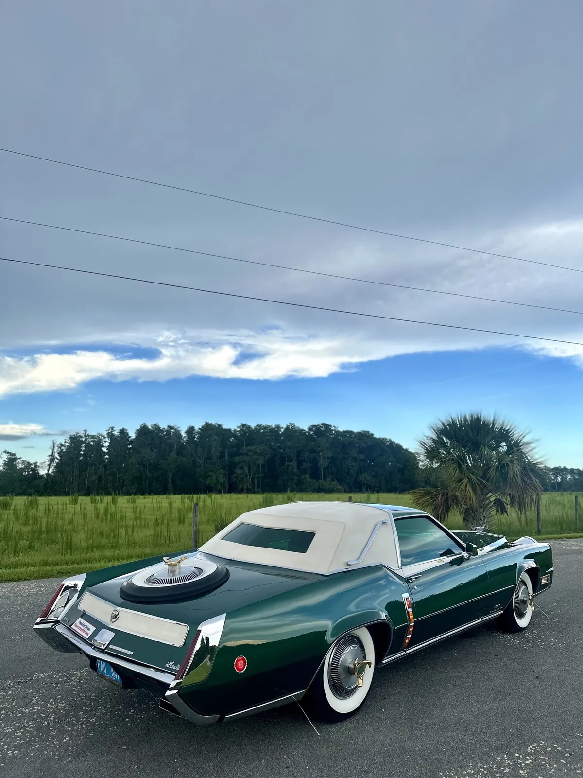 Cadillac-Eldorado-1970-Green-White-And-Green-2