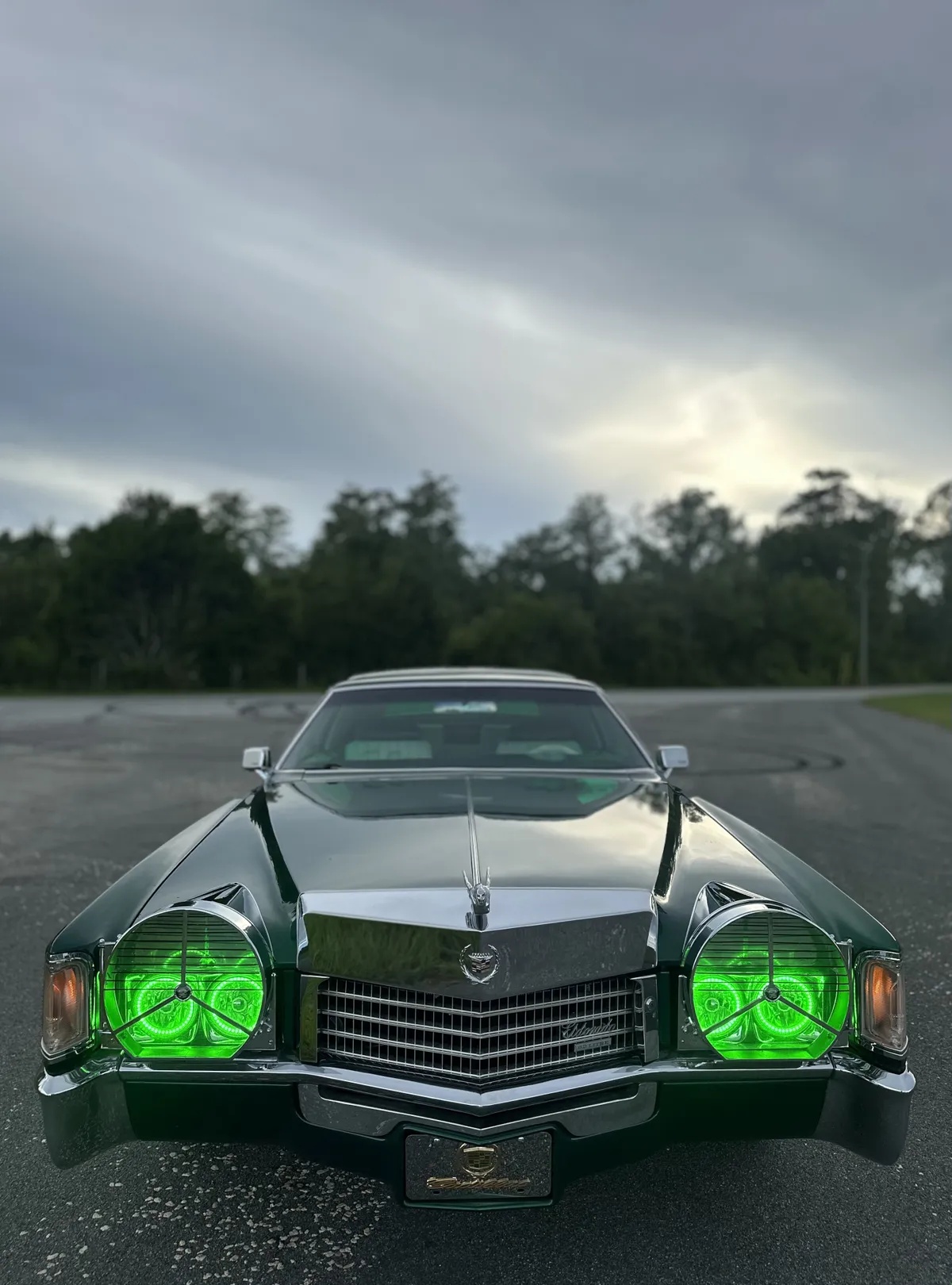 Cadillac-Eldorado-1970-Green-White-And-Green-5