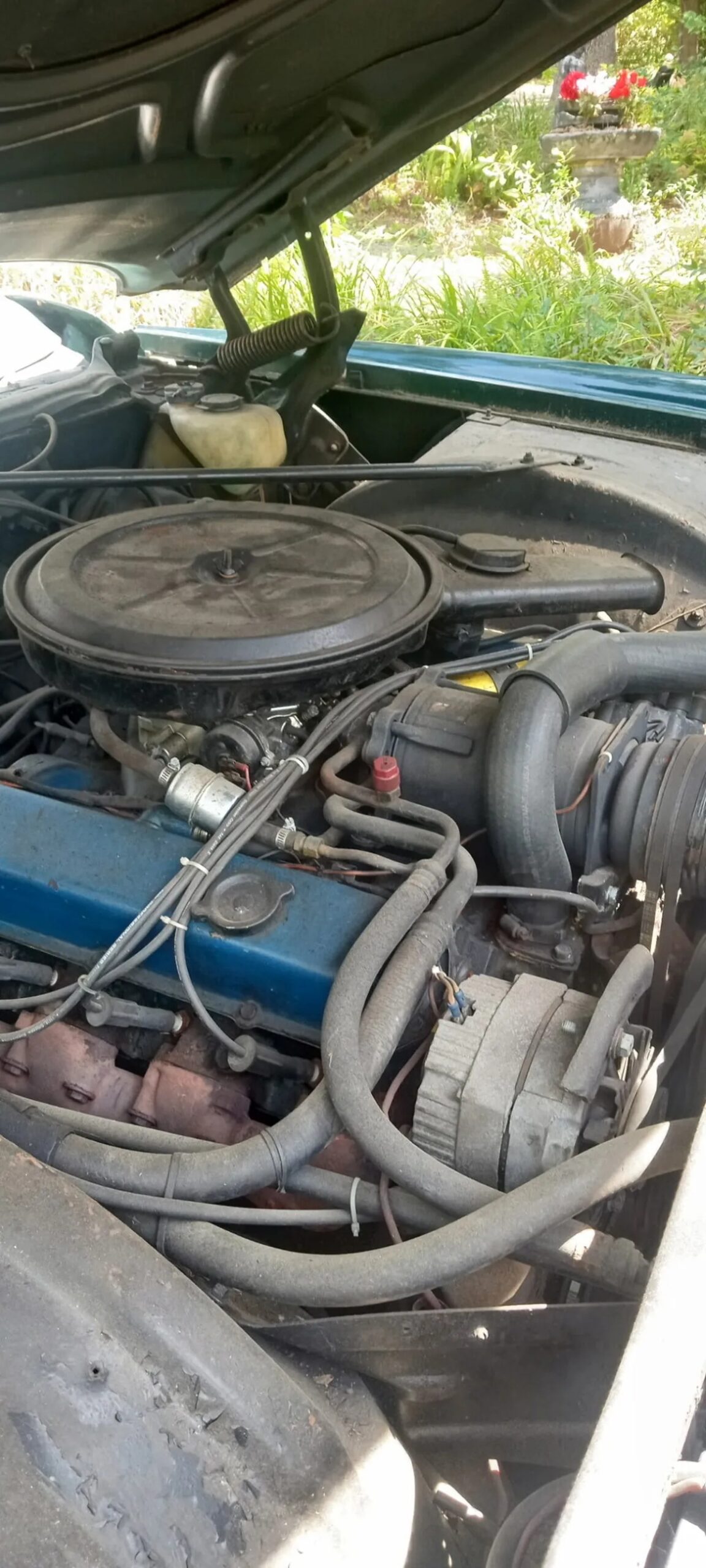 Cadillac-Eldorado-1972-Dark-Green-Tan-17