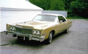 Cadillac-Eldorado-1974-Gold-Gold