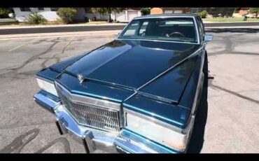Cadillac-Fleetwood-brougham-1990-Blue-Blue-1