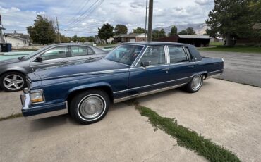 Cadillac-Fleetwood-brougham-1990-Blue-Blue
