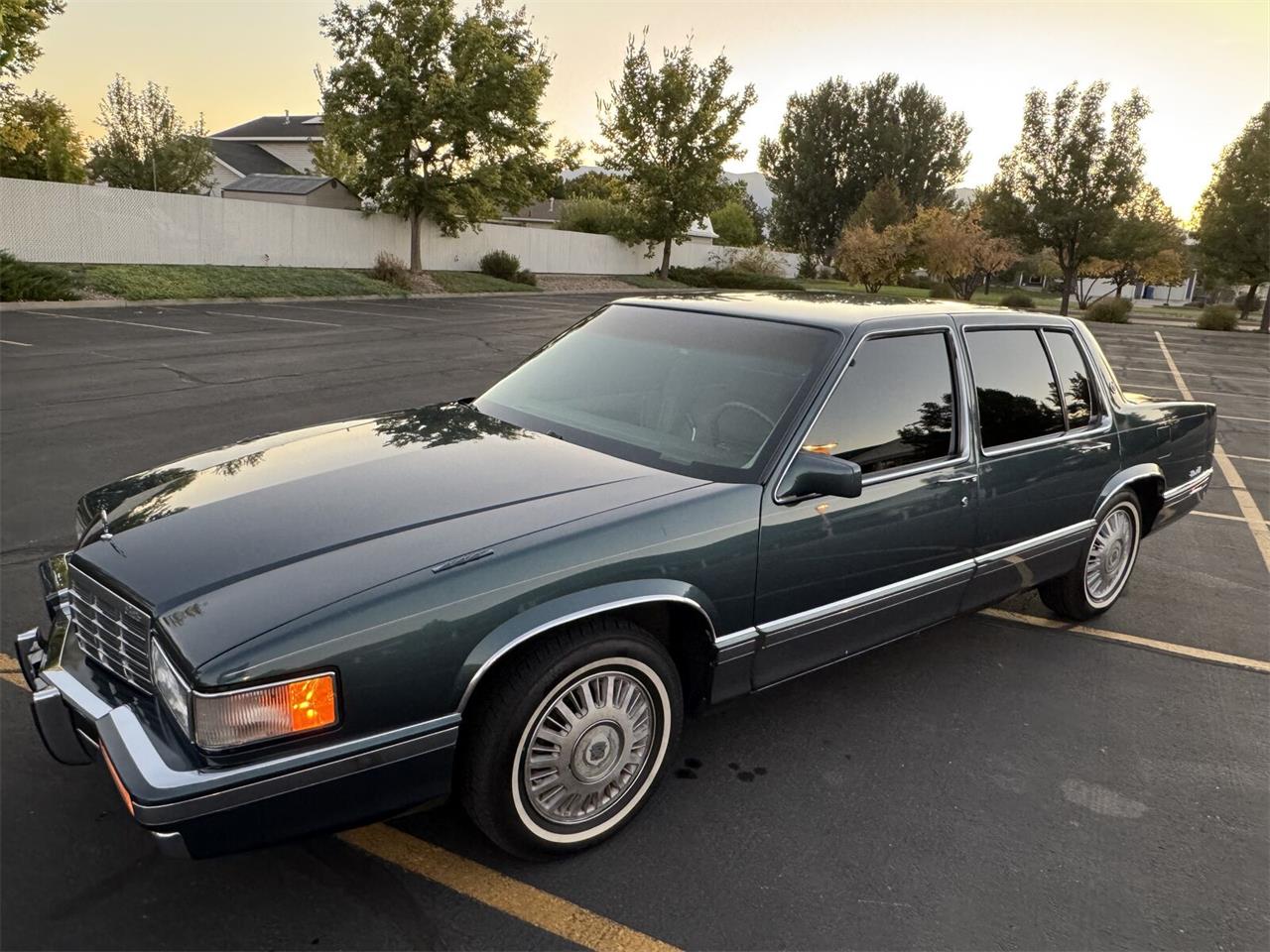 Cadillac-Sedan-deville-1992-Green-Beige-7