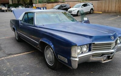 Cadillac eldorado sport coupe 1970
