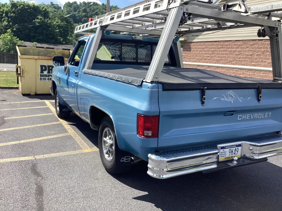 Chevrolet-10-1986-Blue-Blue-2