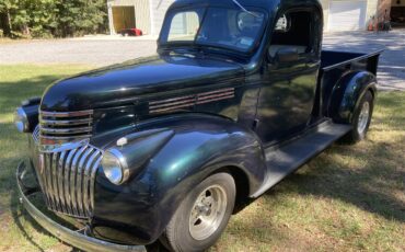 Chevrolet-12-ton-pickup-1942-Green-White