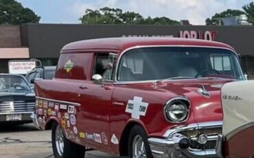 Chevrolet-150-1957-Red-Gray-1