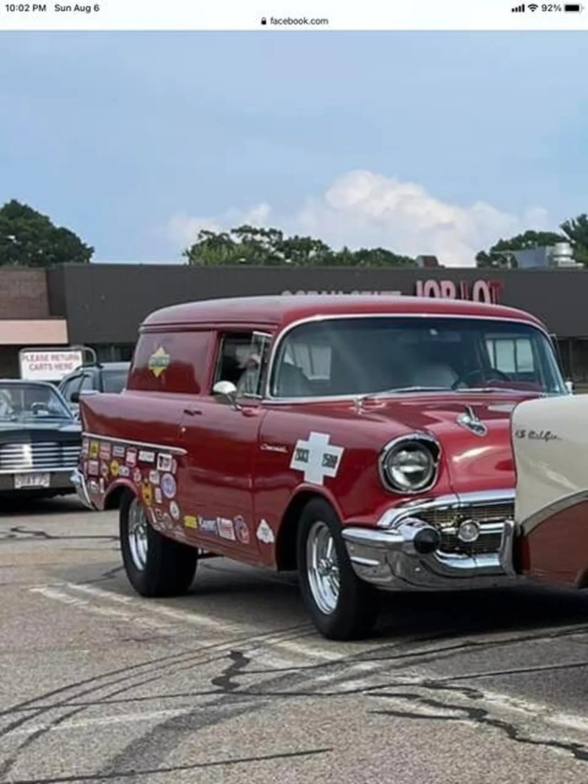 Chevrolet-150-1957-Red-Gray-1