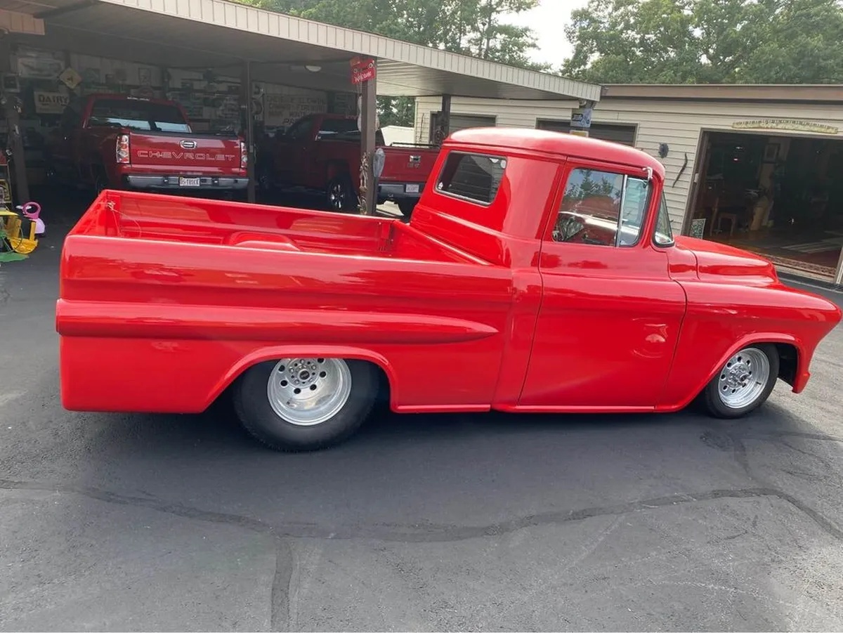 Chevrolet-1500-1956-Red-Beige-4