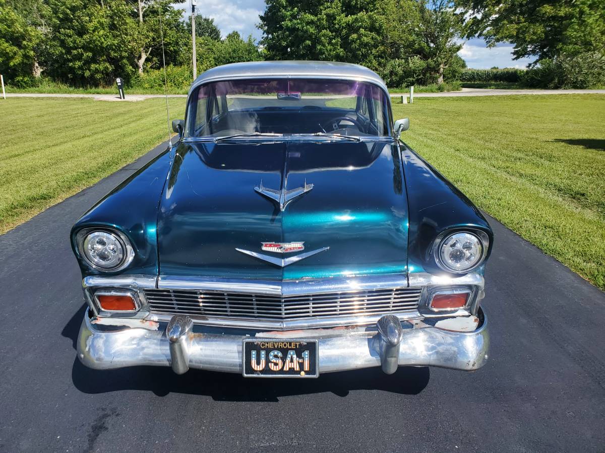 Chevrolet-210-1956-green