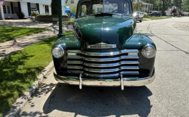 Chevrolet-3100-1951-Dark-Green-Tan-17
