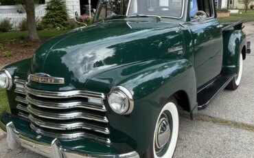 Chevrolet-3100-1951-Dark-Green-Tan-2