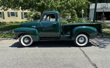 Chevrolet-3100-1951-Dark-Green-Tan