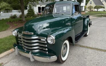 Chevrolet-3100-1951-Dark-Green-Tan