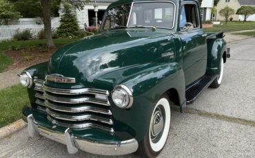 Chevrolet-3100-1951-Dark-Green-Tan-4