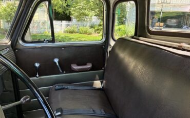 Chevrolet-3100-1951-Dark-Green-Tan-6