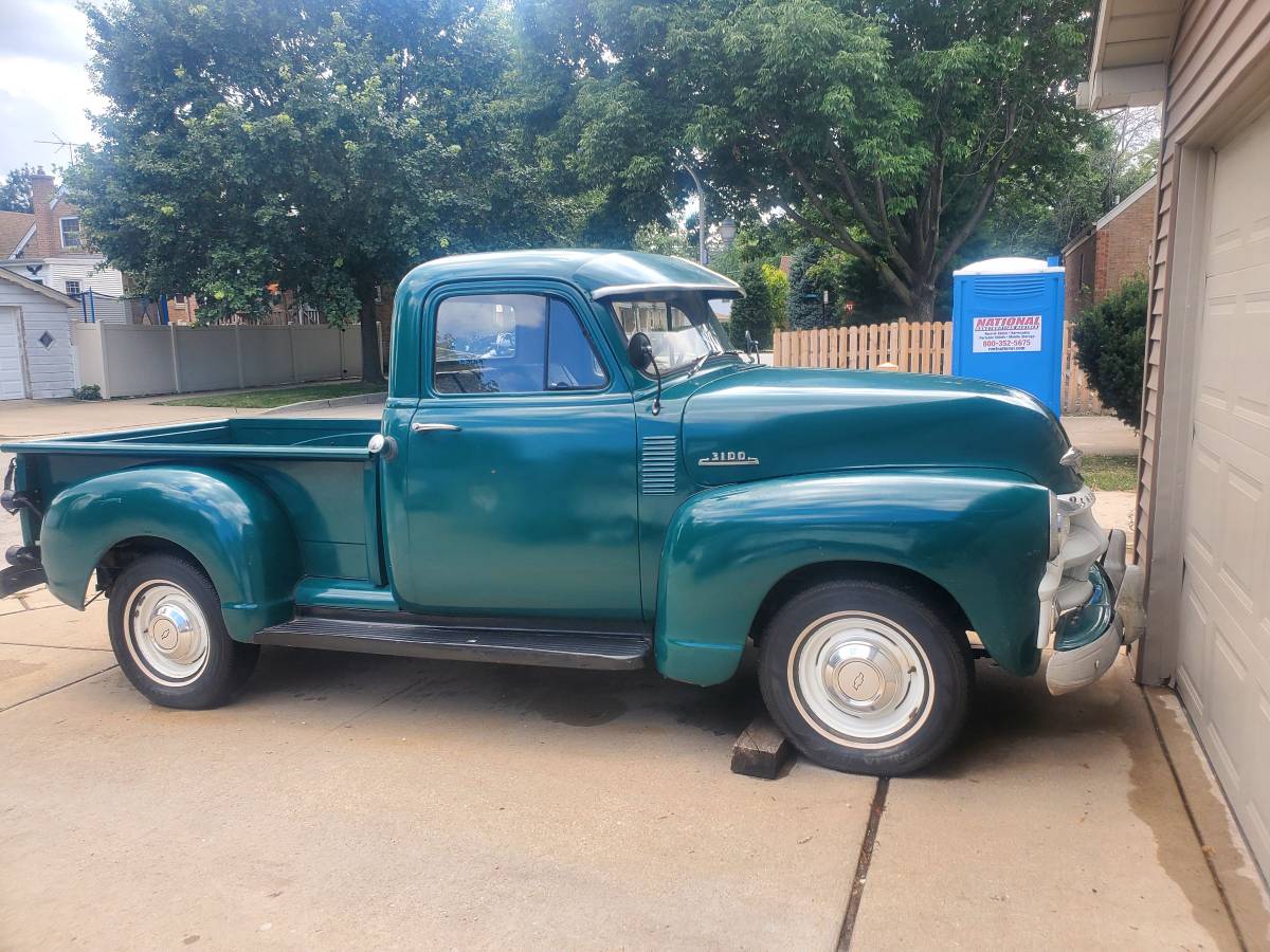 Chevrolet-3100-1954-green