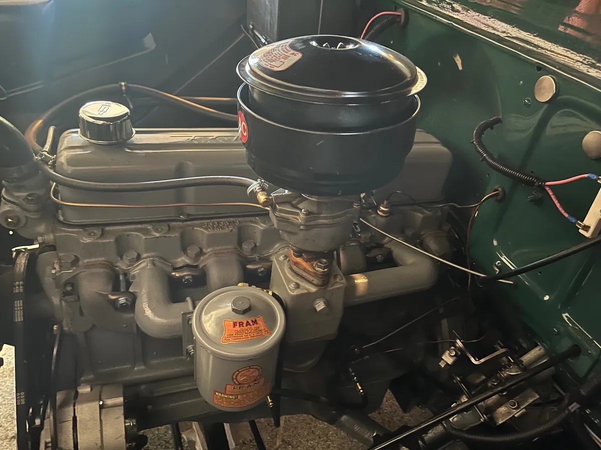 Chevrolet-3100-1956-Green-Grey-1