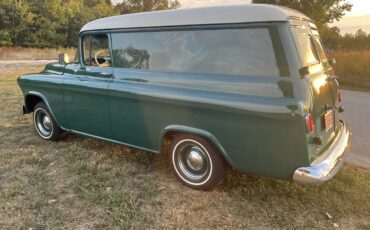 Chevrolet-3100-1956-Green-Grey-14