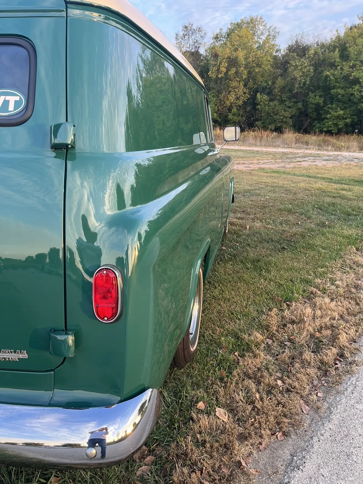 Chevrolet-3100-1956-Green-Grey-15