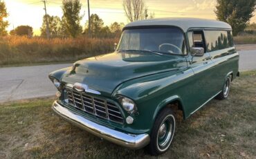 Chevrolet-3100-1956-Green-Grey-9