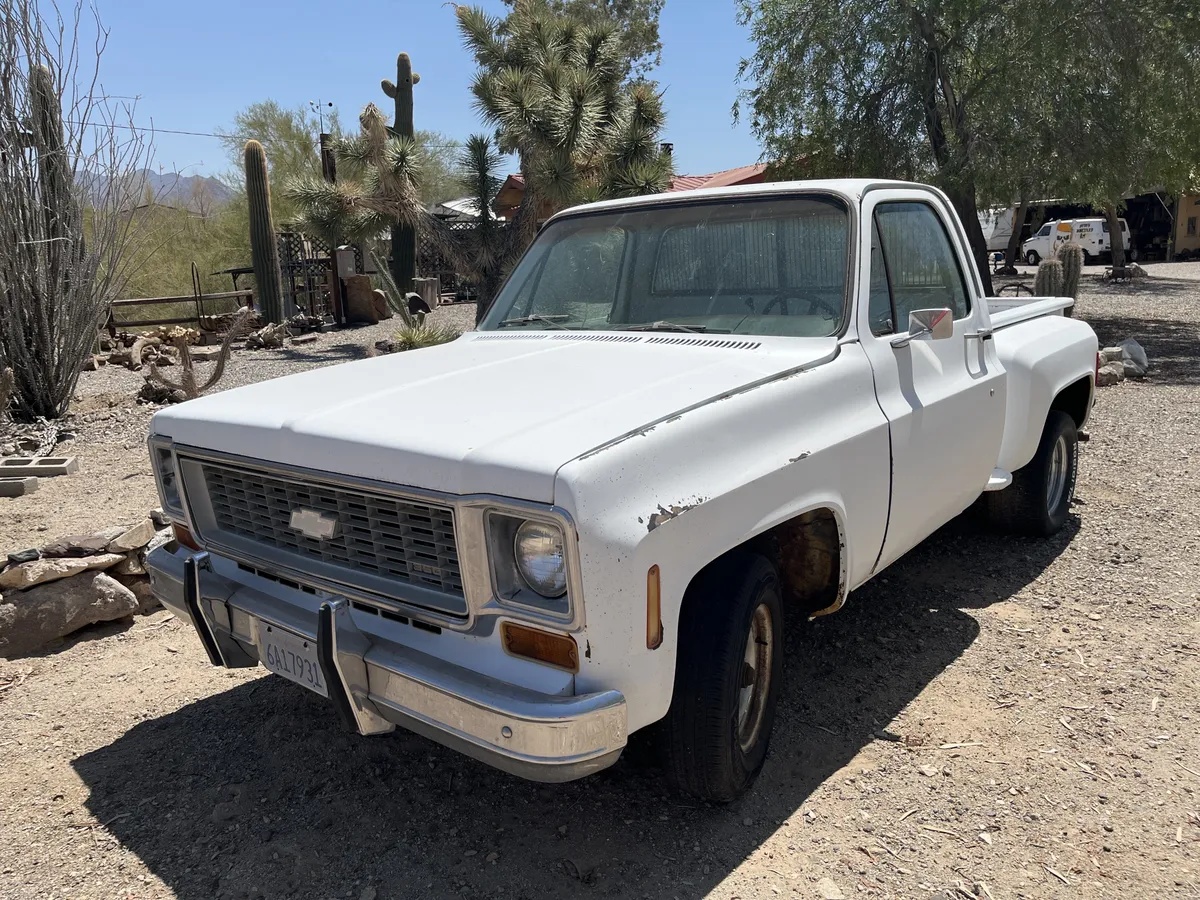 Chevrolet-3100-1973-White-Tan-1