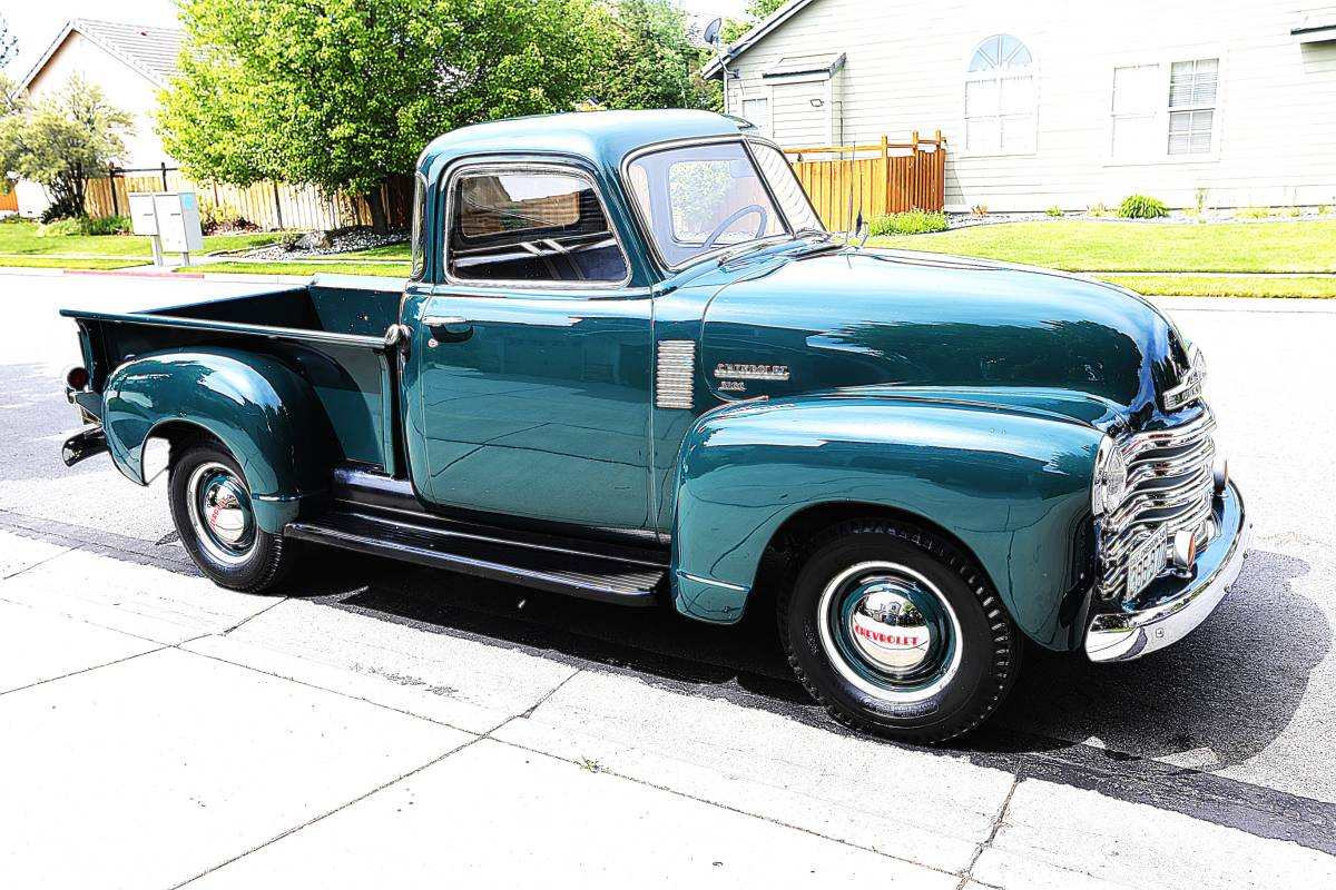 Chevrolet-3100-5-window-pickup-1950-green-11