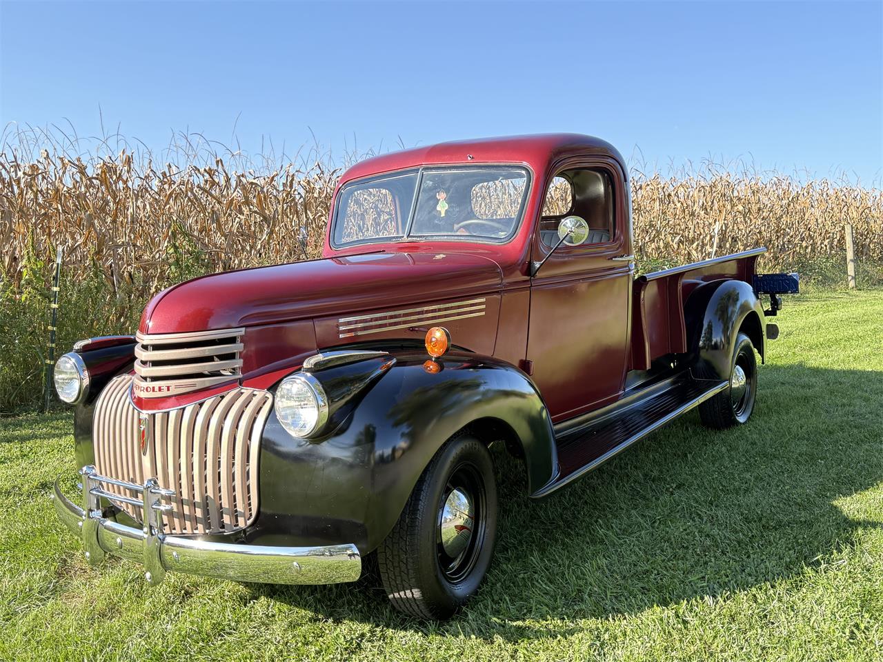 Chevrolet-34-ton-pickup-1941-Red-Grey-1