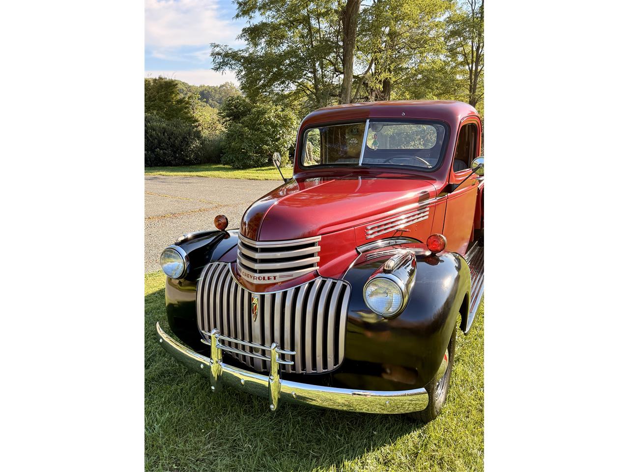 Chevrolet-34-ton-pickup-1941-Red-Grey-2