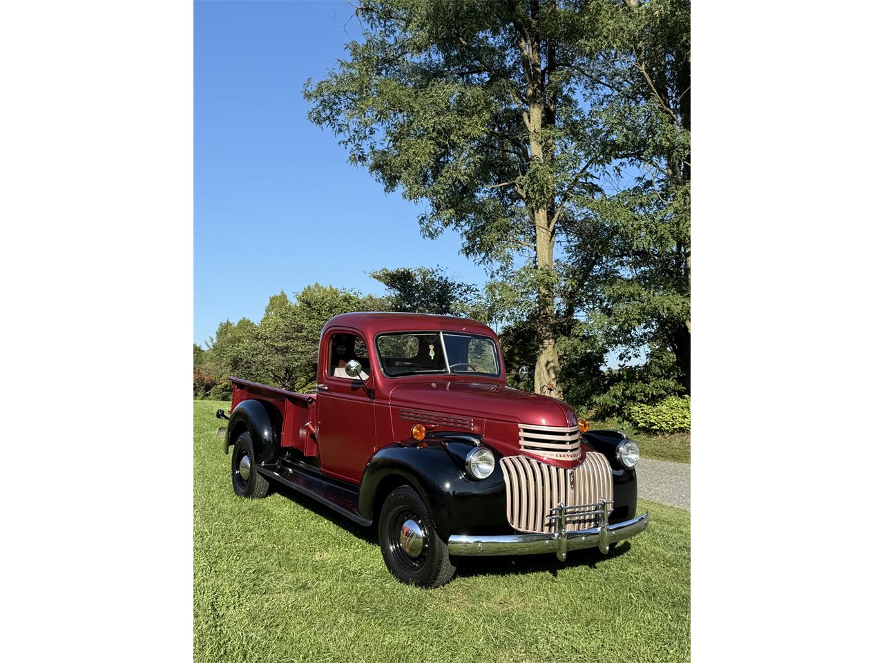 Chevrolet-34-ton-pickup-1941-Red-Grey-4