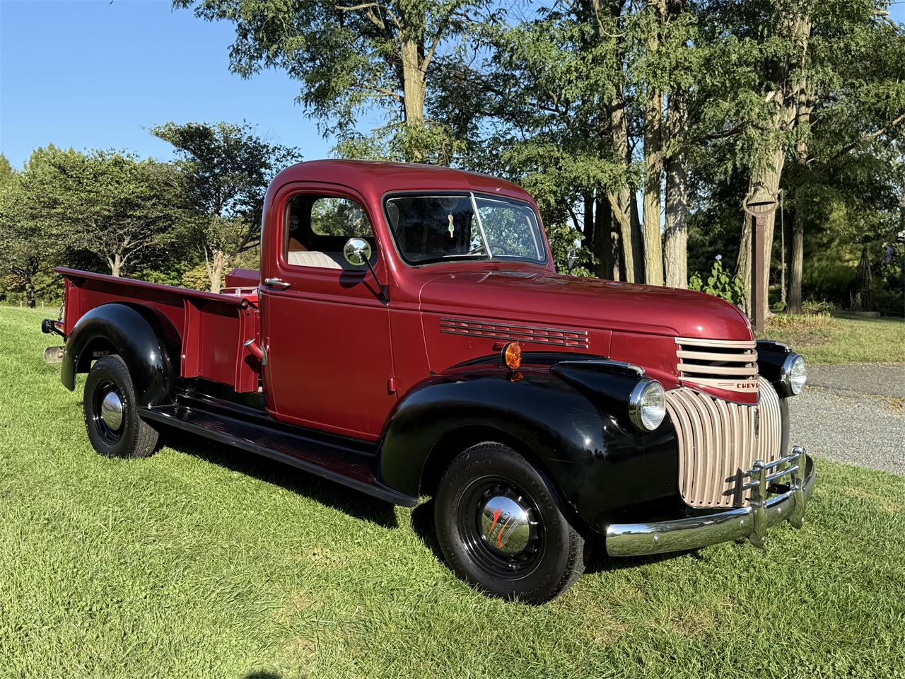 Chevrolet-34-ton-pickup-1941-Red-Grey-5