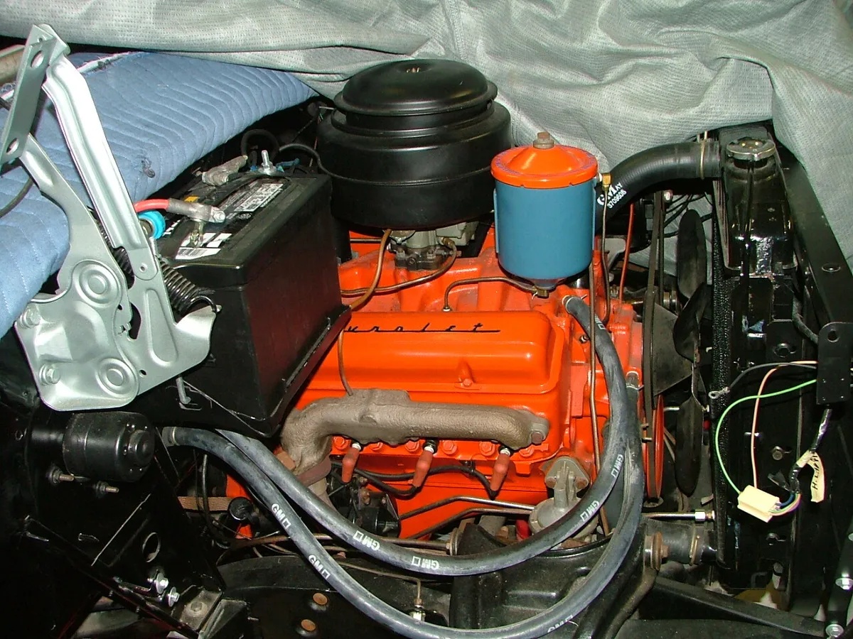 Chevrolet-Bel-air-1955-Black-And-White-Blue-1