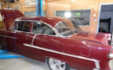 Chevrolet-Bel-air-1955-Maroon-Tan-14