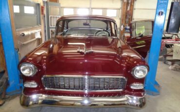 Chevrolet-Bel-air-1955-Maroon-Tan-18