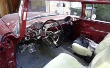 Chevrolet-Bel-air-1955-Maroon-Tan-19