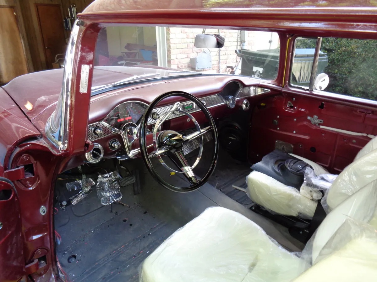 Chevrolet-Bel-air-1955-Maroon-Tan-19