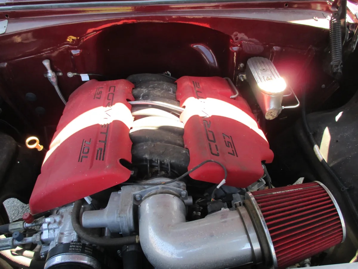 Chevrolet-Bel-air-1955-Maroon-Tan-6