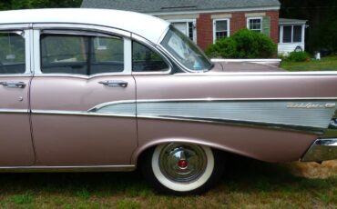 Chevrolet-Bel-air-1957-Dusk-Pearl-amp-India-Ivory-Silver-And-Black-1