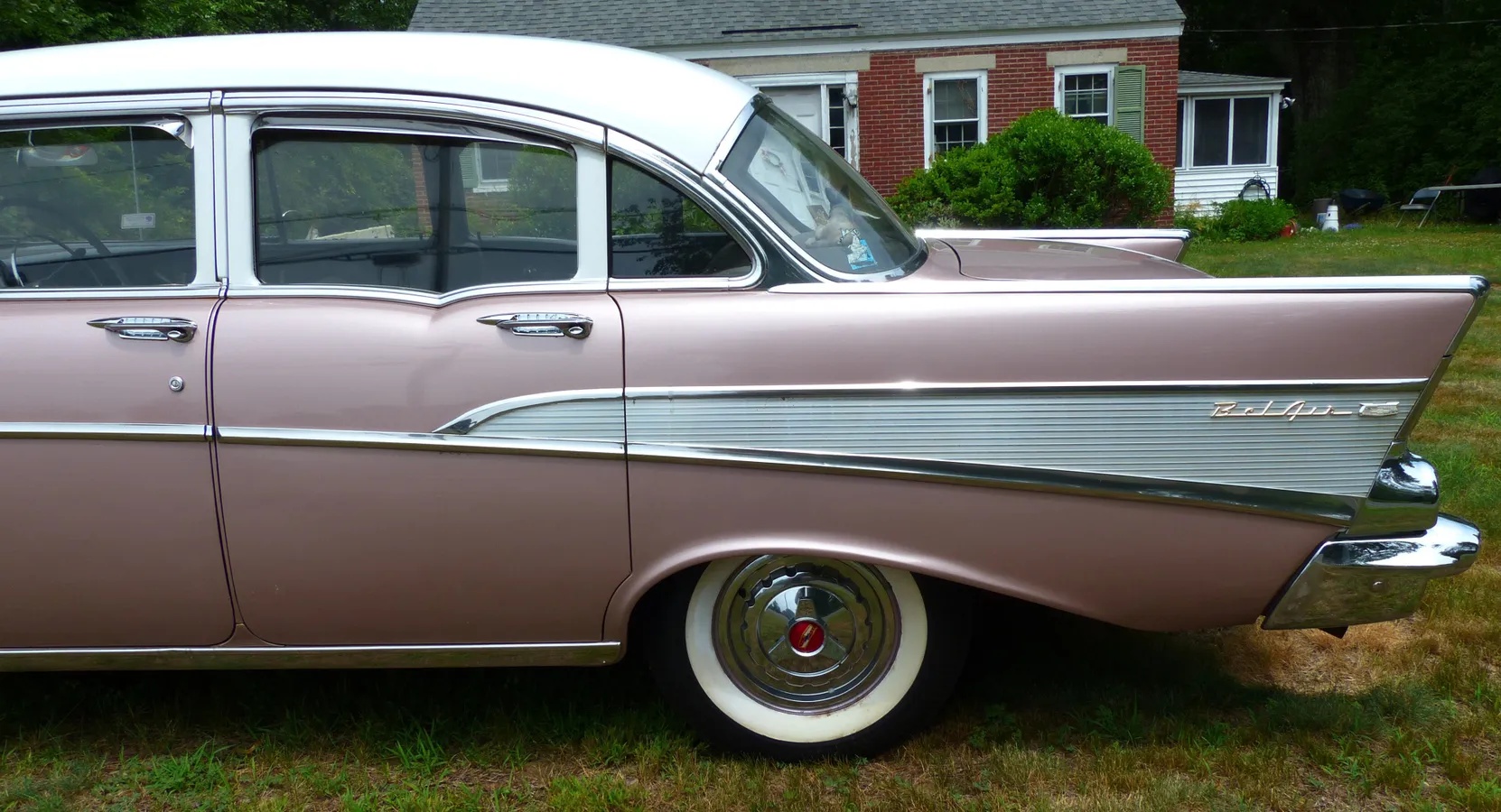 Chevrolet-Bel-air-1957-Dusk-Pearl-amp-India-Ivory-Silver-And-Black-1