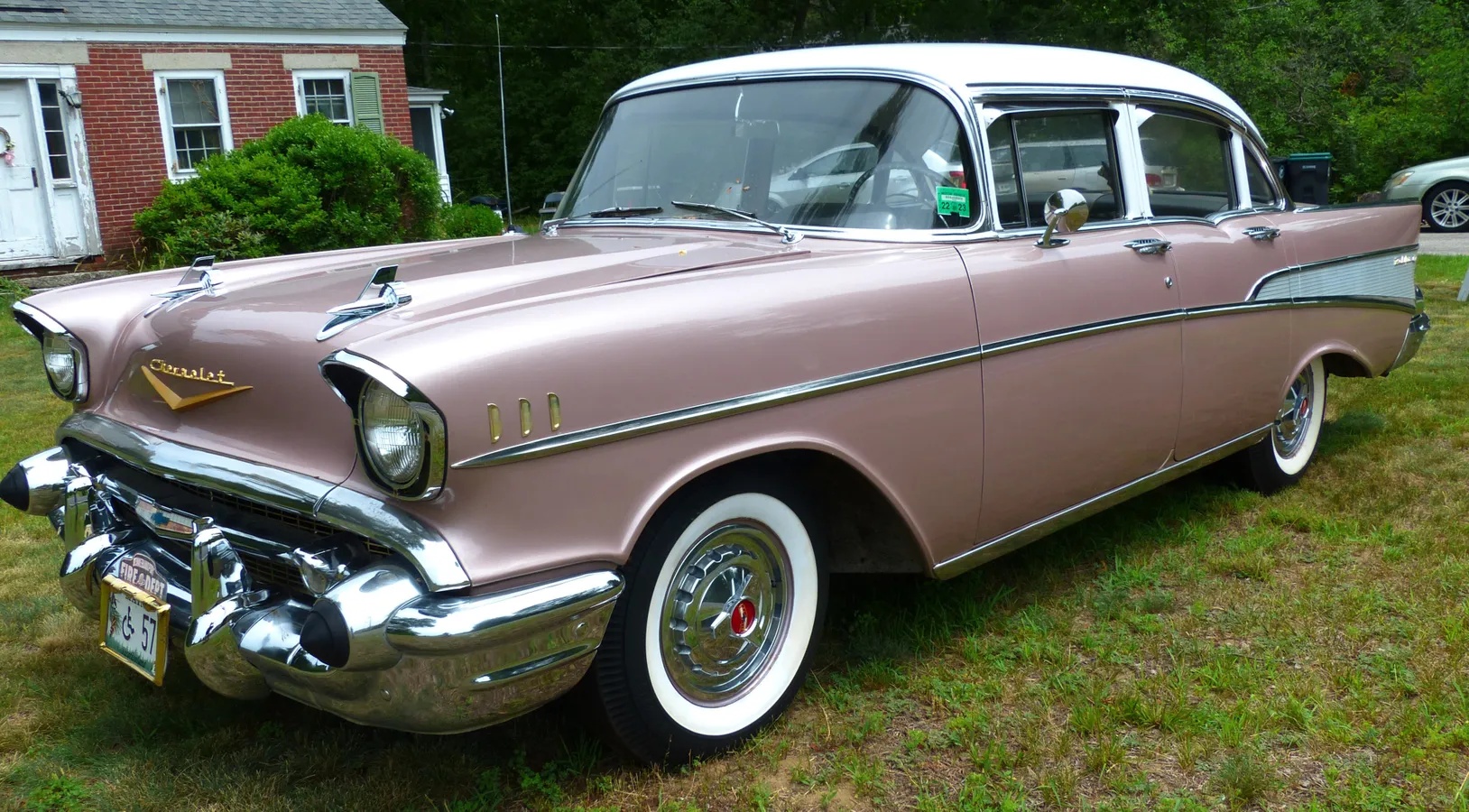 Chevrolet-Bel-air-1957-Dusk-Pearl-amp-India-Ivory-Silver-And-Black-18