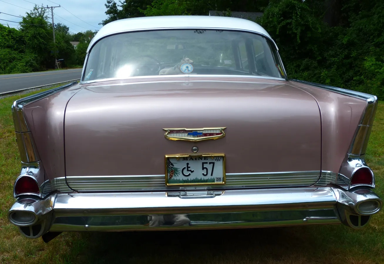 Chevrolet-Bel-air-1957-Dusk-Pearl-amp-India-Ivory-Silver-And-Black-19