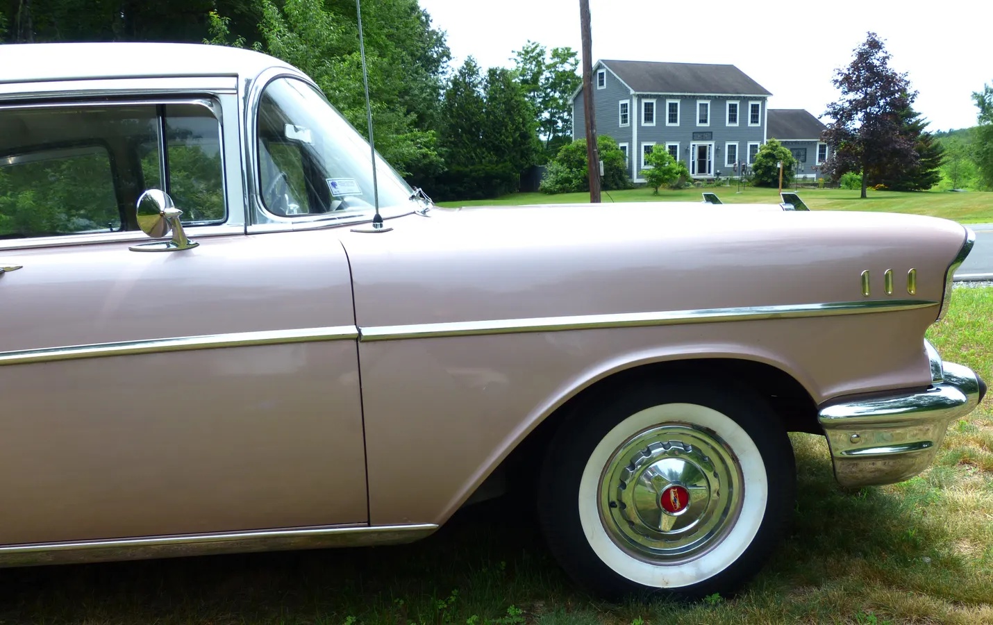 Chevrolet-Bel-air-1957-Dusk-Pearl-amp-India-Ivory-Silver-And-Black-2