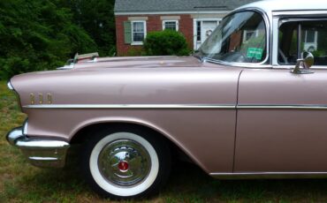 Chevrolet-Bel-air-1957-Dusk-Pearl-amp-India-Ivory-Silver-And-Black