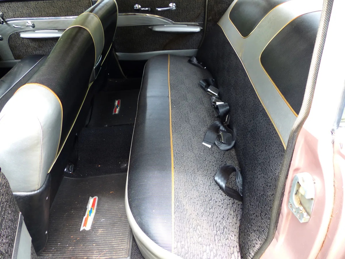 Chevrolet-Bel-air-1957-Dusk-Pearl-amp-India-Ivory-Silver-And-Black-6