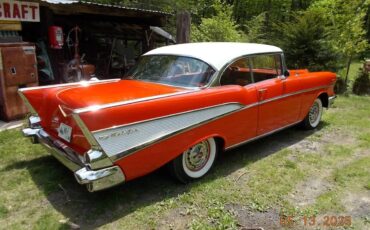 Chevrolet-Bel-air-1957-Matador-Red-amp-India-Ivory-2-Tone-Red-amp-Black-4