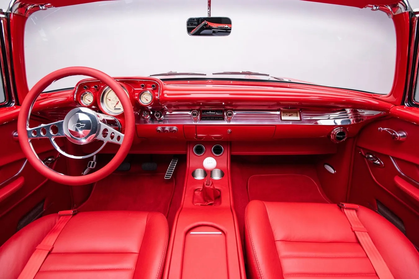 Chevrolet-Bel-air-1957-Red-Red-2