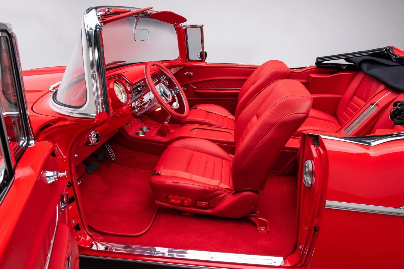 Chevrolet-Bel-air-1957-Red-Red-4