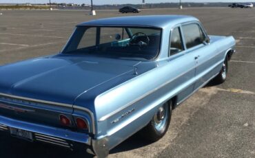 Chevrolet-Bel-air-1964-Silver-Blue-Poly-Blue