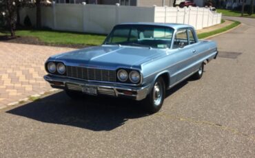 Chevrolet-Bel-air-1964-Silver-Blue-Poly-Blue-5