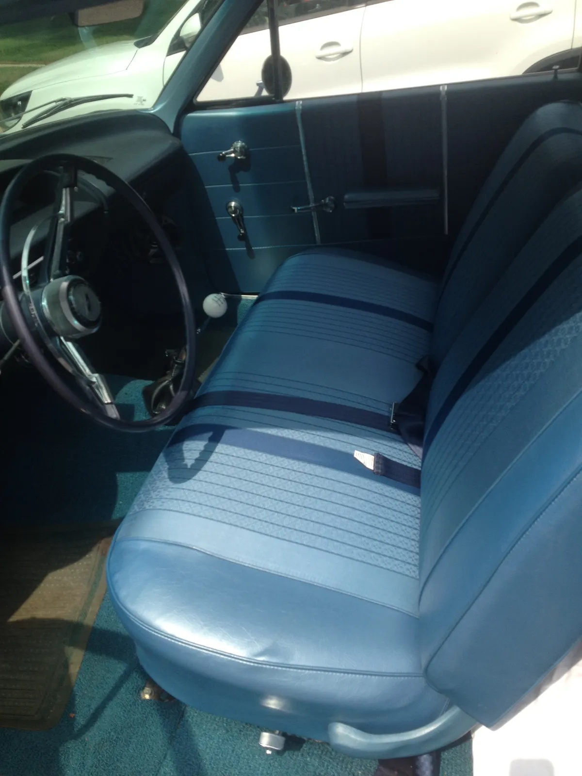 Chevrolet-Bel-air-1964-Silver-Blue-Poly-Blue-7